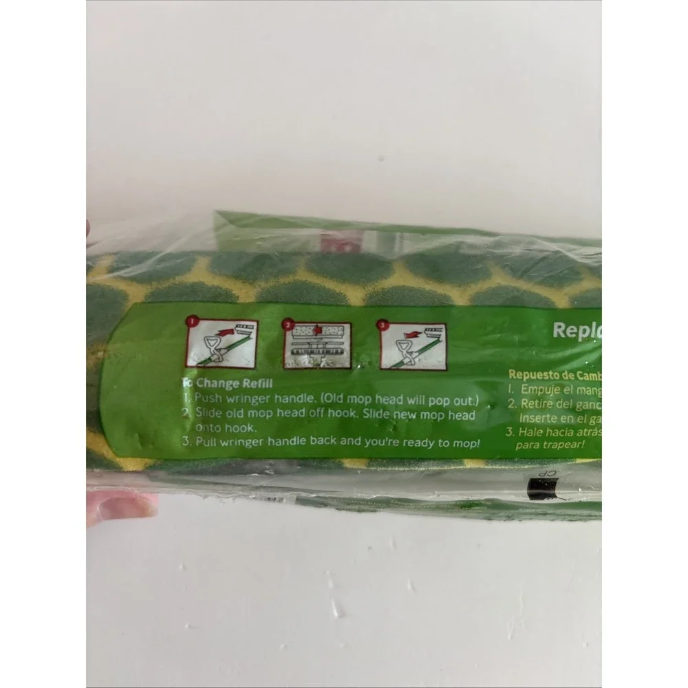 Libman Nitty Gritty Roller Sponge Mop Refill‎ 1 #02011 New